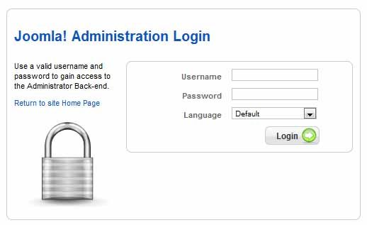 Merubah Login Administrator Joomla