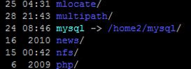 Relokasi MySql ke partisi lain dengan symlinks